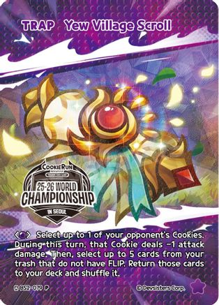 Image of Yew Village Scroll (Champion's Legacy Pack) (BS2-079) - Promotion Cards Foil