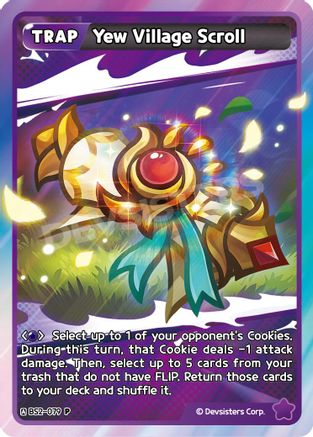 Image of Yew Village Scroll (Legacy Pack) (BS2-079) - Promotion Cards Foil