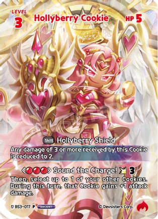 Image of Hollyberry Cookie (WCS) (BS3-017) - Promotion Cards Foil