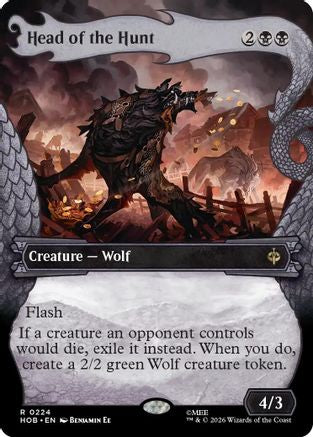Image of Head of the Hunt (Showcase) (HOB-224) - The Hobbit Foil