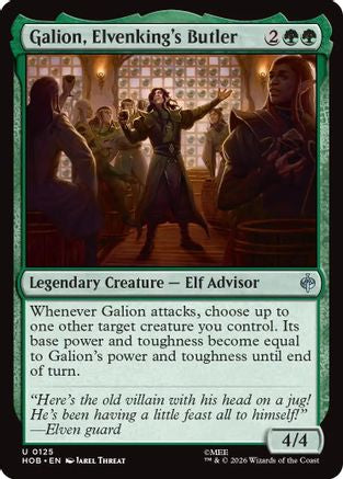 Image of Galion, Elvenking's Butler (HOB-125) - The Hobbit