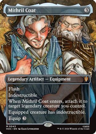 Image of Mithril Coat (Borderless) (HOC-043) - The Hobbit: Eternal-Legal Foil