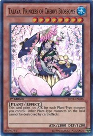 Image of Talaya, Princess of Cherry Blossoms (JOTL-EN036) - Judgment of the Light Unlimited
