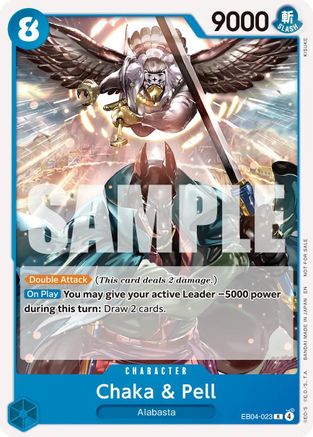 Image of Chaka & Pell (Tournament Pack 2026 Vol. 3) (EB04-023) - One Piece Promotion Cards