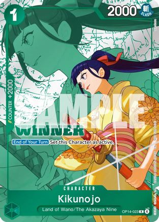 Image of Kikunojo (Winner Pack 2026 Vol. 3) (OP14-023) - One Piece Promotion Cards Foil