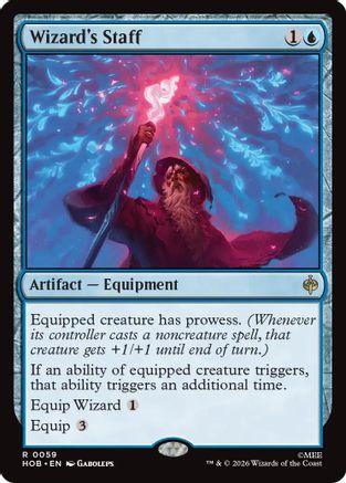 Image of Wizard's Staff (HOB-059) - The Hobbit