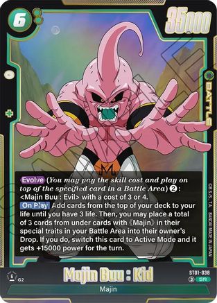 Image of Majin Buu : Kid - ST01-038 (ST01-038) - Story Booster 01 Holofoil