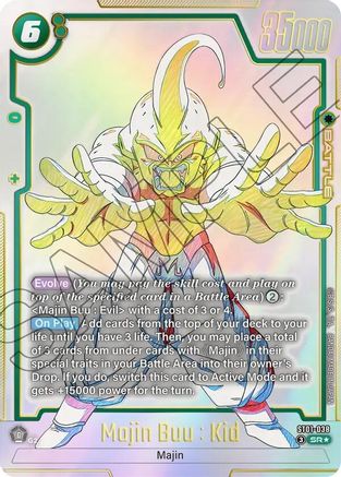 Image of Majin Buu : Kid - ST01-038 (Alternate Art) (ST01-038) - Story Booster 01 Holofoil