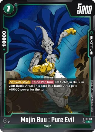 Image of Majin Buu : Pure Evil - ST01-041 (ST01-041) - Story Booster 01 Holofoil