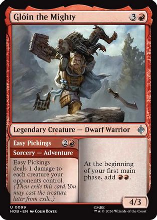 Image of Gloin the Mighty (HOB-099) - The Hobbit