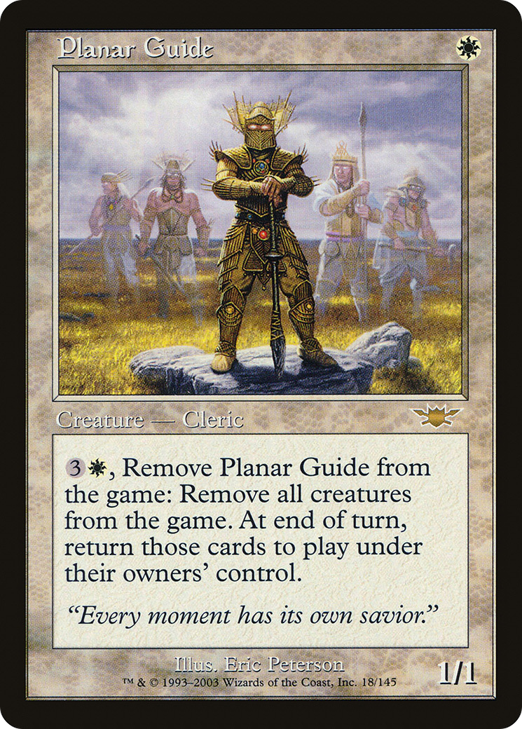 Image of Planar Guide (LGN-018) - Legions Foil