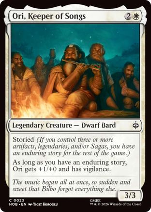 Image of Ori, Keeper of Songs (HOB-023) - The Hobbit