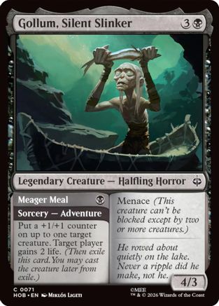 Image of Gollum, Silent Slinker (HOB-071) - The Hobbit Foil