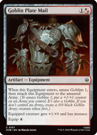 Image of Goblin Plate Mail (HOB-157) - The Hobbit