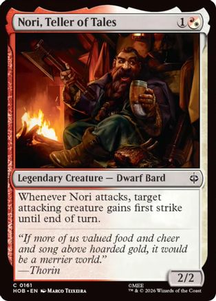 Image of Nori, Teller of Tales (HOB-161) - The Hobbit Foil