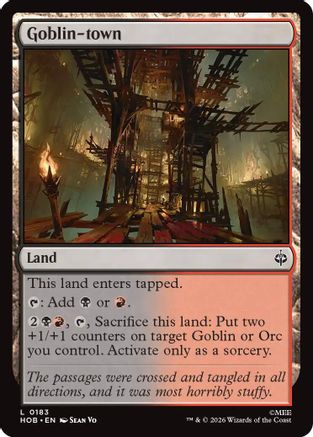 Image of Goblin-town (HOB-183) - The Hobbit Foil