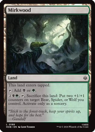 Image of Mirkwood (HOB-188) - The Hobbit Foil