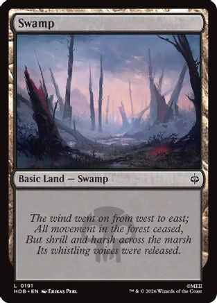Image of Swamp (0191) (HOB-191) - The Hobbit Foil