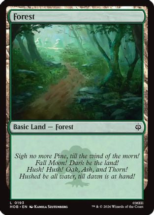 Image of Forest (0193) (HOB-193) - The Hobbit Foil