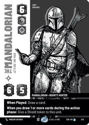 Image of The Mandalorian - Let's See The Puck (2/6) - 2026 Convention Exclusive Foil