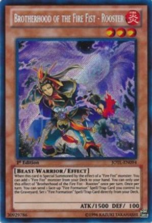 Image of Brotherhood of the Fire Fist - Rooster (JOTL-EN094) - Judgment of the Light 1st Edition