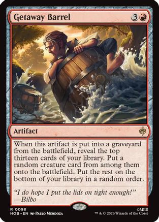 Image of Getaway Barrel (HOB-098) - The Hobbit