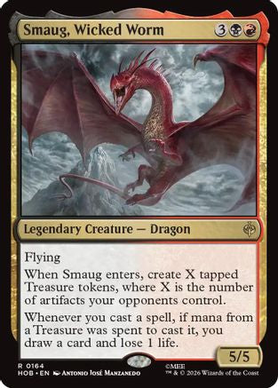 Image of Smaug, Wicked Worm (HOB-164) - The Hobbit Foil