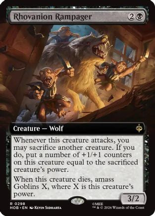 Image of Rhovanion Rampager (Extended Art) (HOB-298) - The Hobbit Foil