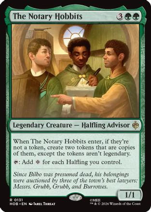 Image of The Notary Hobbits (HOB-131) - The Hobbit Foil