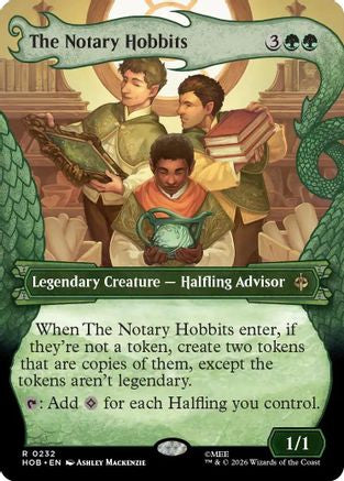 Image of The Notary Hobbits (Showcase) (HOB-232) - The Hobbit Foil
