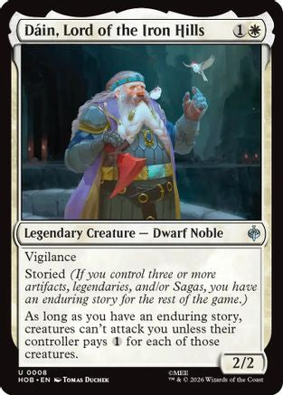 Image of Dain, Lord of the Iron Hills (HOB-008) - The Hobbit Foil