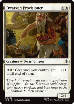 Image of Dwarven Provisioner (HOB-009) - The Hobbit