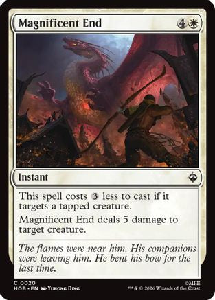 Image of Magnificent End (HOB-020) - The Hobbit Foil