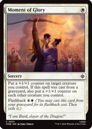 Image of Moment of Glory (HOB-021) - The Hobbit Foil