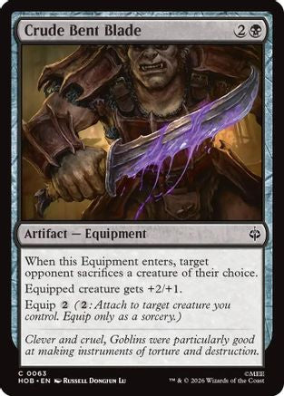Image of Crude Bent Blade (HOB-063) - The Hobbit