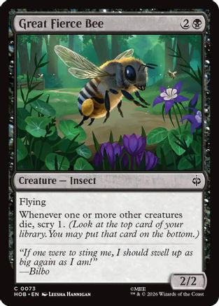 Image of Great Fierce Bee (HOB-073) - The Hobbit