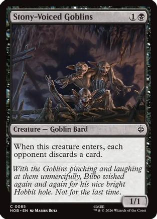 Image of Stony-Voiced Goblins (HOB-085) - The Hobbit Foil