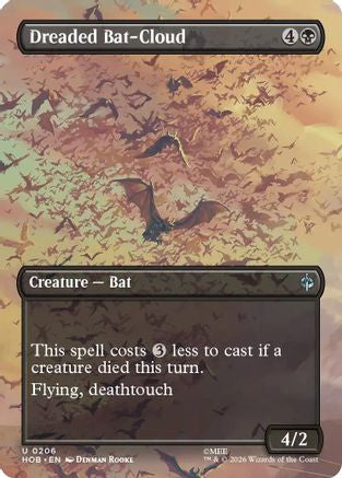 Image of Dreaded Bat-Cloud (Borderless) (HOB-206) - The Hobbit