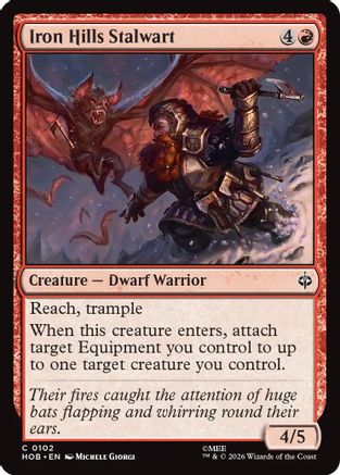 Image of Iron Hills Stalwart (HOB-102) - The Hobbit Foil