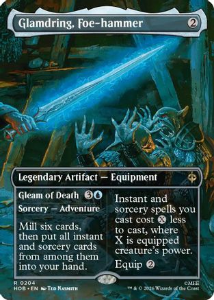 Image of Glamdring, Foe-hammer (Borderless) (HOB-204) - The Hobbit