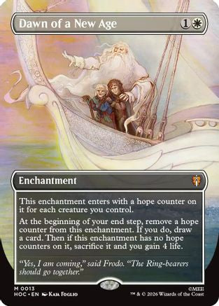 Image of Dawn of a New Age (Borderless) (HOC-013) - The Hobbit: Eternal-Legal