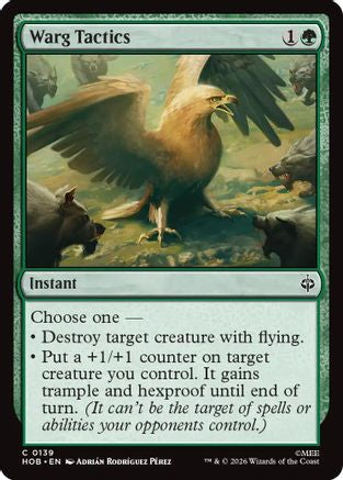 Image of Warg Tactics (HOB-139) - The Hobbit Foil