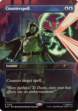 Image of Counterspell (7123) (SLD-7123) - Secret Lair Drop Series