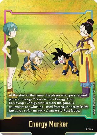 Image of Energy Marker (E-153) (Gold) (E-153) - Fusion World Energy Markers Holofoil
