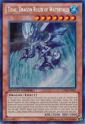 Image of Tidal, Dragon Ruler of Waterfalls (CT10-EN001) - 2013 Collectors Tins Limited