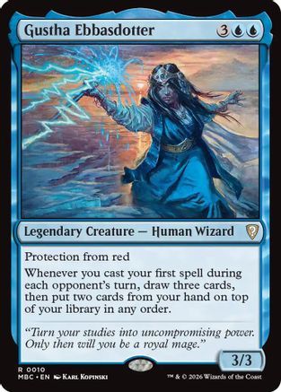 Image of Gustha Ebbasdotter (-010) - Mystery Booster Commander Edition