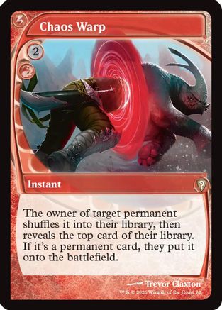 Image of Chaos Warp (Future Sight) (-072) - Mystery Booster Commander Edition