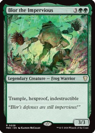 Image of Blor the Impervious (-028) - Mystery Booster Commander Edition