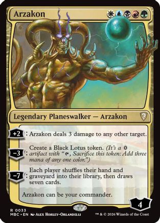 Image of Arzakon (-033) - Mystery Booster Commander Edition