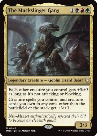Image of The Muckslinger Gang (-046) - Mystery Booster Commander Edition